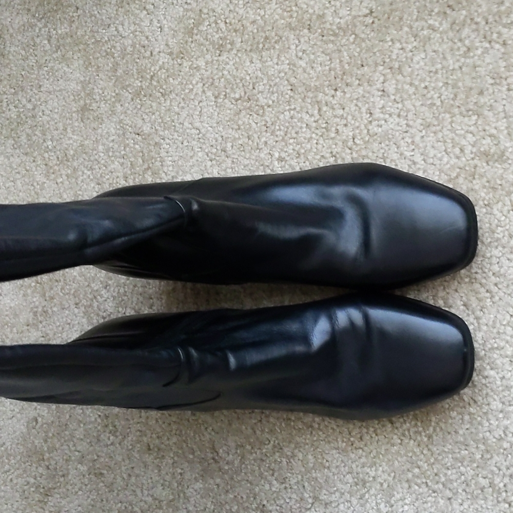 Mark Fisher black leather boots 8 - Picture 12 of 16